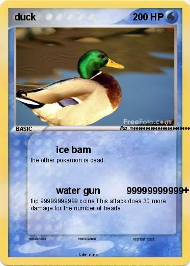 Pokemon duck