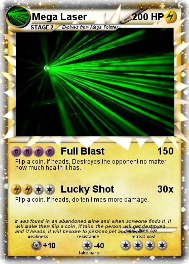 Pokemon Mega Laser