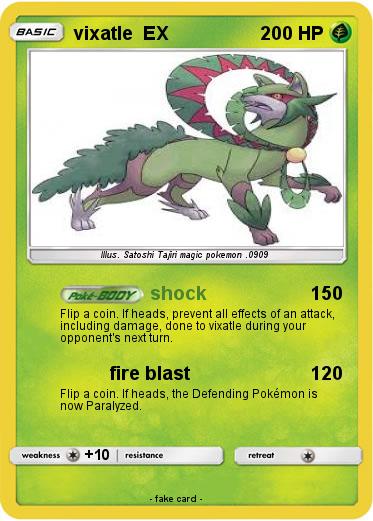 Pokemon vixatle  EX