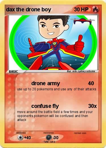 Pokemon dax the drone boy