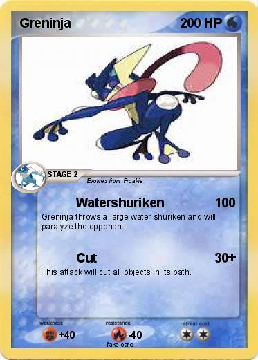 Pokemon Greninja