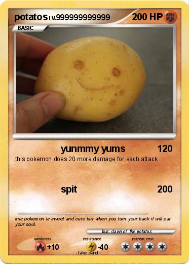 Pokemon potatos