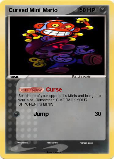 Pokemon Cursed Mini Mario
