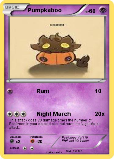 Pokemon Pumpkaboo