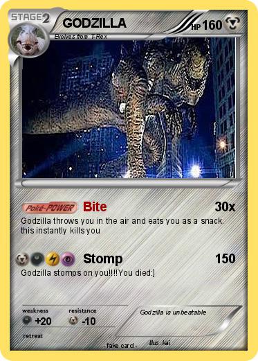 Pokemon GODZILLA