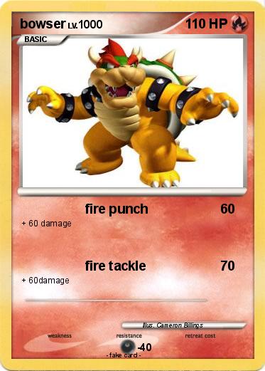 Pokemon bowser