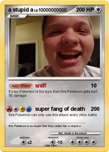 Pokemon a stupid a