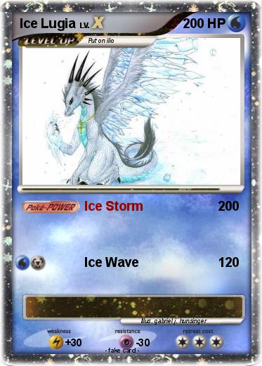 Pokemon Ice Lugia