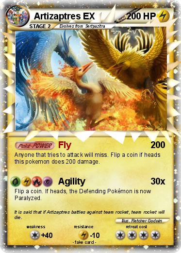 Pokemon Artizaptres EX