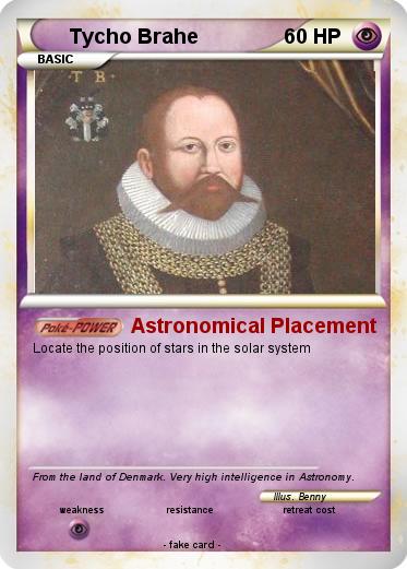 Pokemon Tycho Brahe