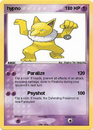 Pokemon hypno