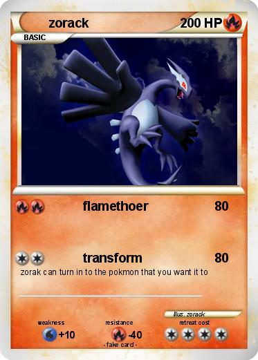 Pokemon zorack