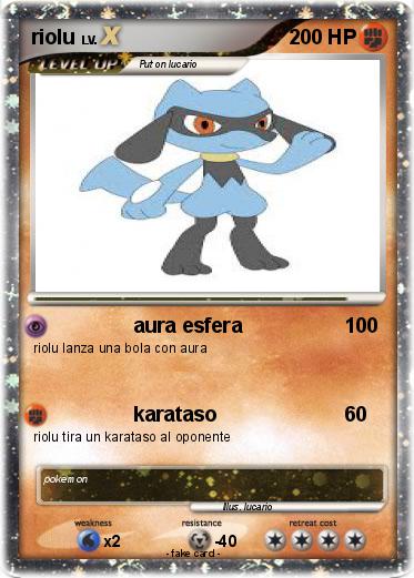 Pokemon riolu
