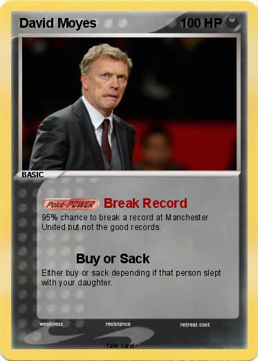 Pokemon David Moyes