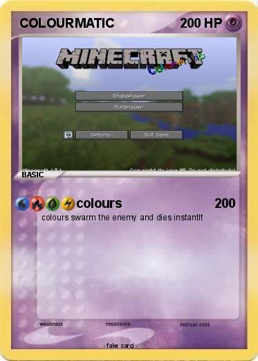 Pokemon COLOURMATIC