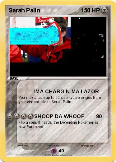 Pokemon Sarah Palin