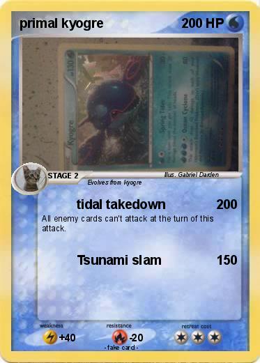 Pokemon primal kyogre