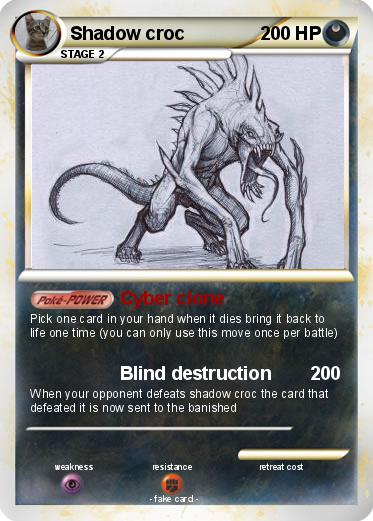 Pokemon Shadow croc