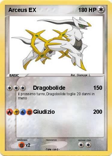 Pokemon Arceus EX