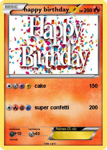 Pokemon happy birthday