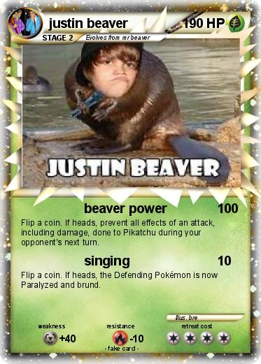 Pokemon justin beaver