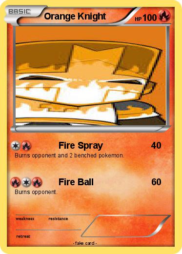 Pokemon Orange Knight