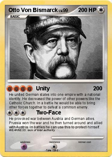Pokemon Otto Von Bismarck