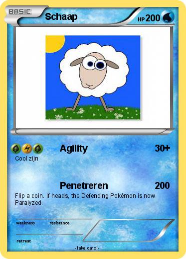 Pokemon Schaap