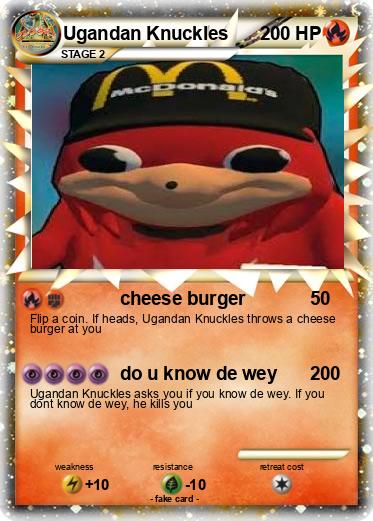 Pokemon Ugandan Knuckles