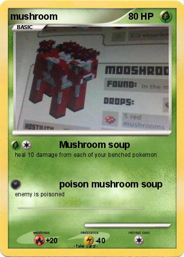 Pokemon mushroom