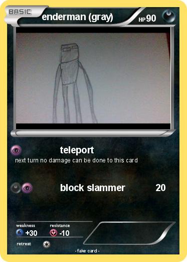 Pokemon enderman (gray)