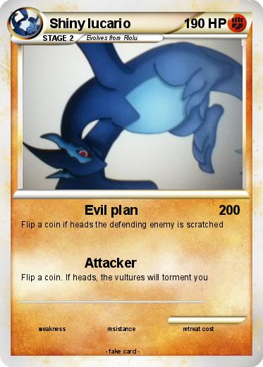 Pokemon Shiny lucario