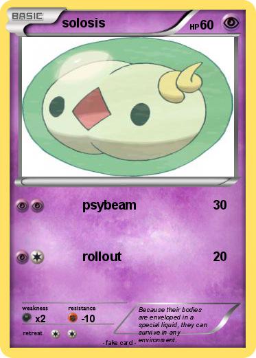 Pokemon solosis