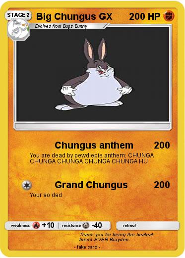 Pokemon Big Chungus GX