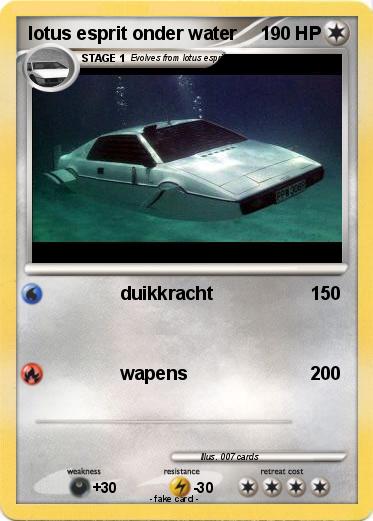 Pokemon lotus esprit onder water
