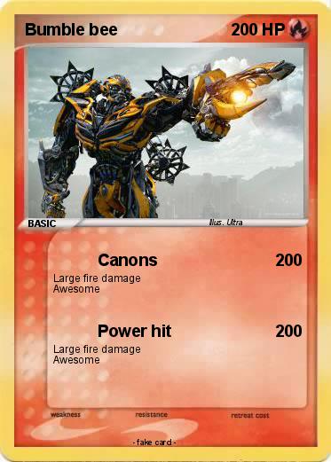 Pokemon Bumble bee