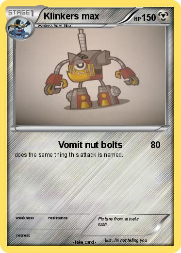Pokemon Klinkers max