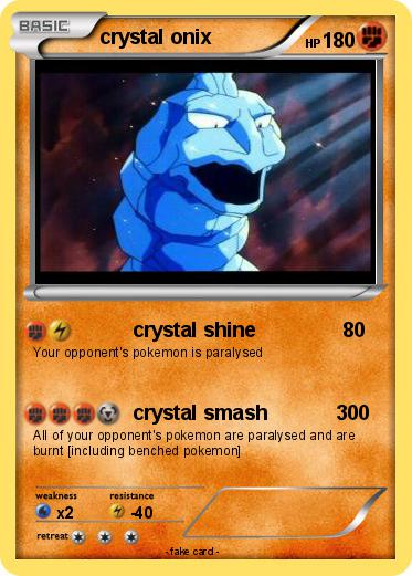 Pokemon crystal onix