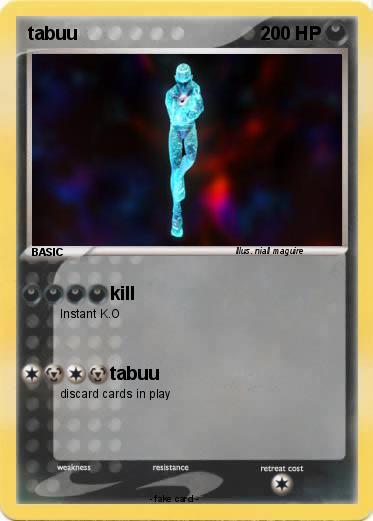 Pokemon tabuu