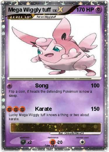 Pokemon Mega Wiggly tuff