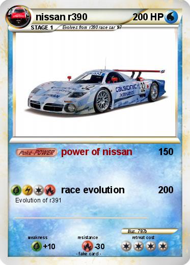 Pokemon nissan r390