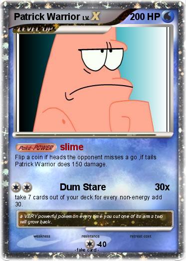 Pokemon Patrick Warrior