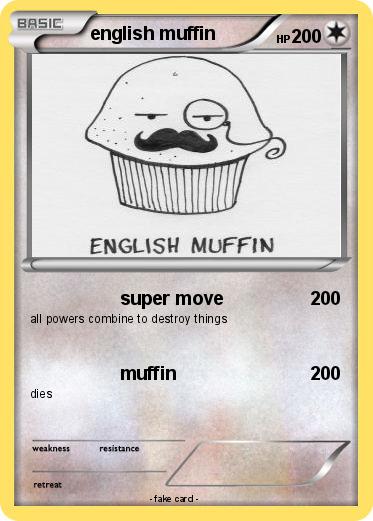 Pokemon english muffin