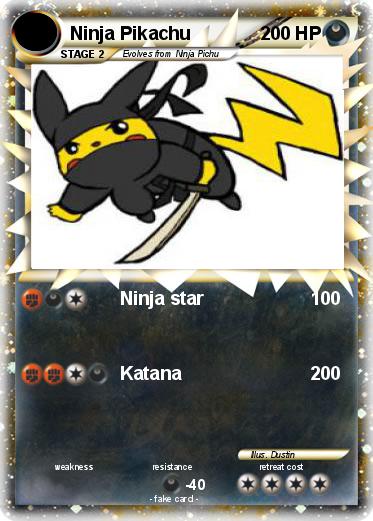Pokemon Ninja Pikachu