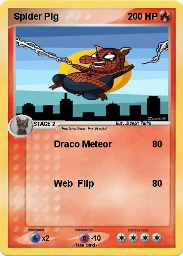 Pokemon Spider Pig