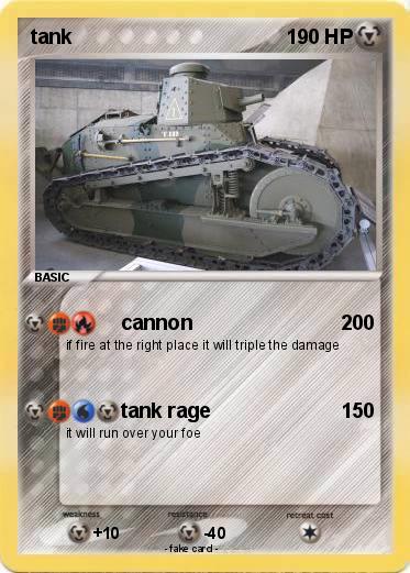 Pokemon tank