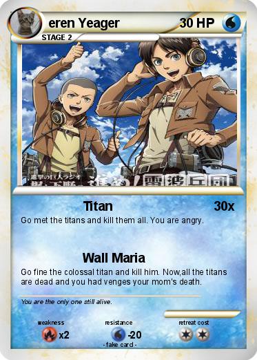 Pokemon eren Yeager