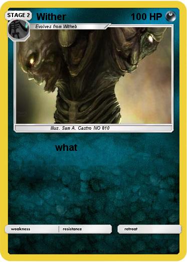 Pokemon Wither