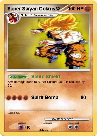 Pokemon Super Saiyan Goku