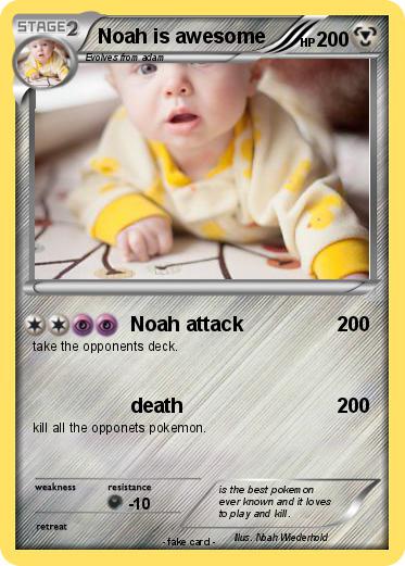 Pokemon Noah is awesome